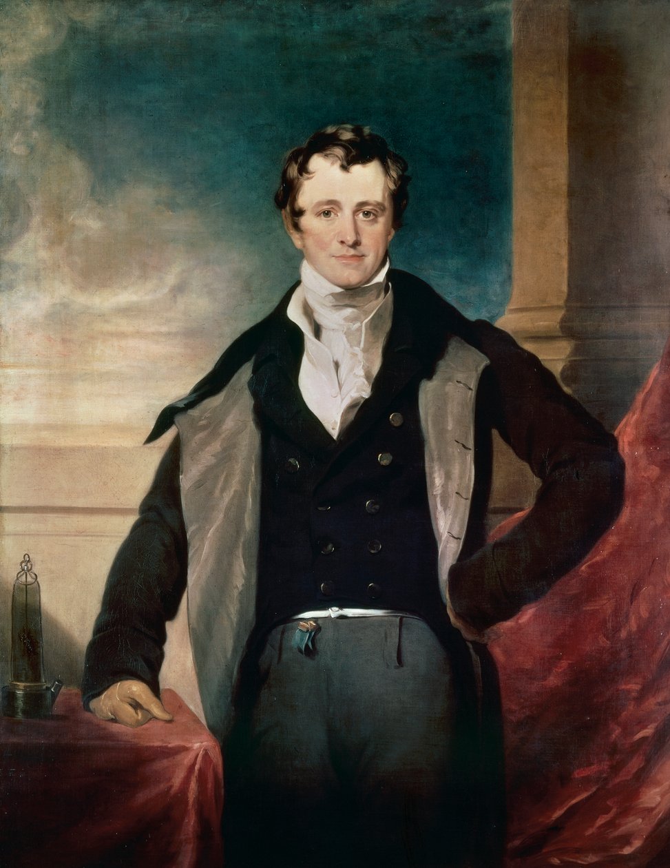 Portrét Humphry Davy (Penzance od Thomas Lawrence