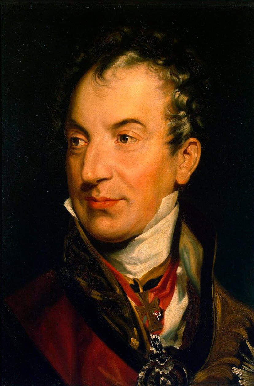 Portrét Klemense Wenzela, knížete von Metternich