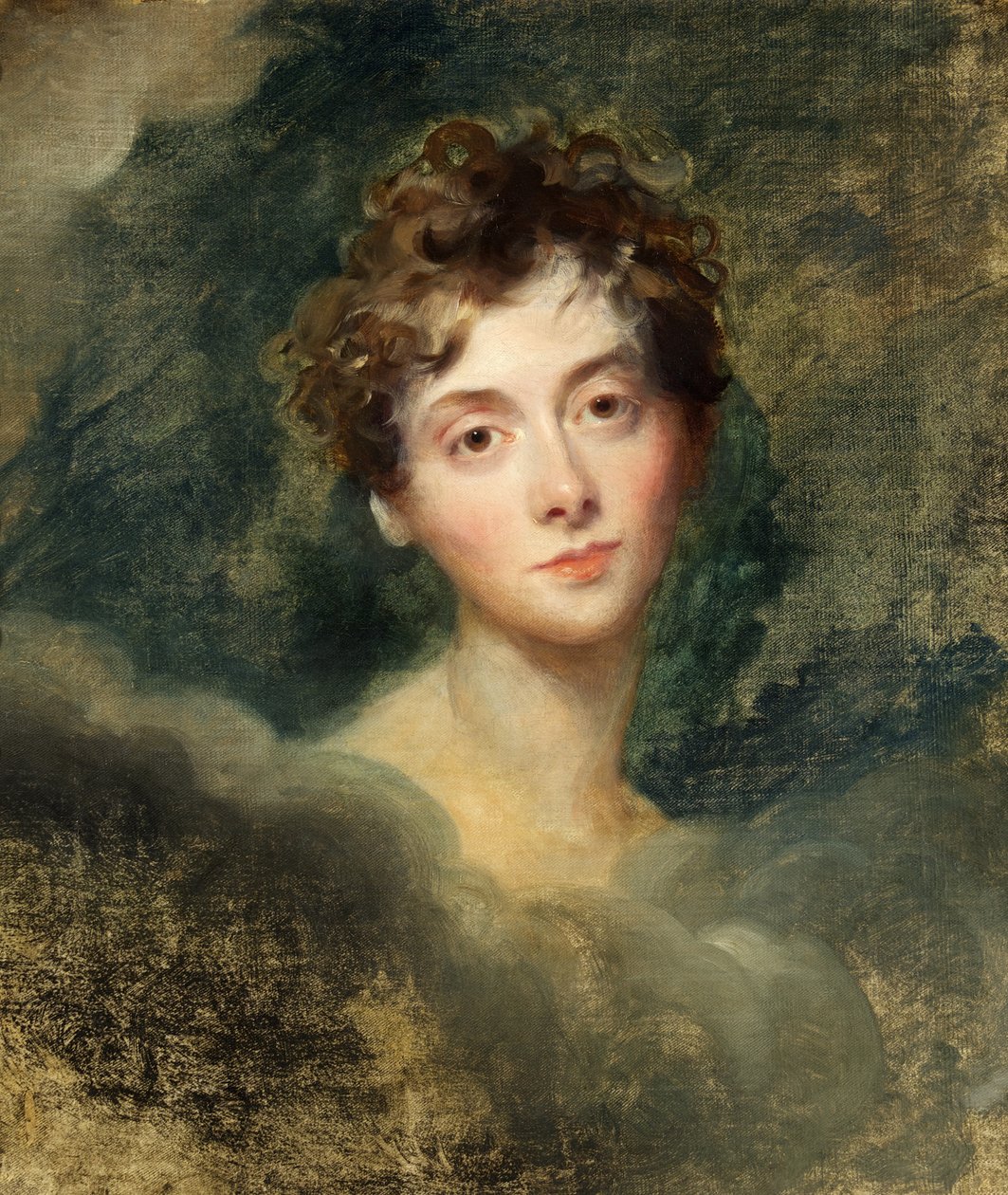 Portrét Lady Caroline Lamb (1785-1828) kolem roku 1827 (olej na plátně) od Thomas Lawrence