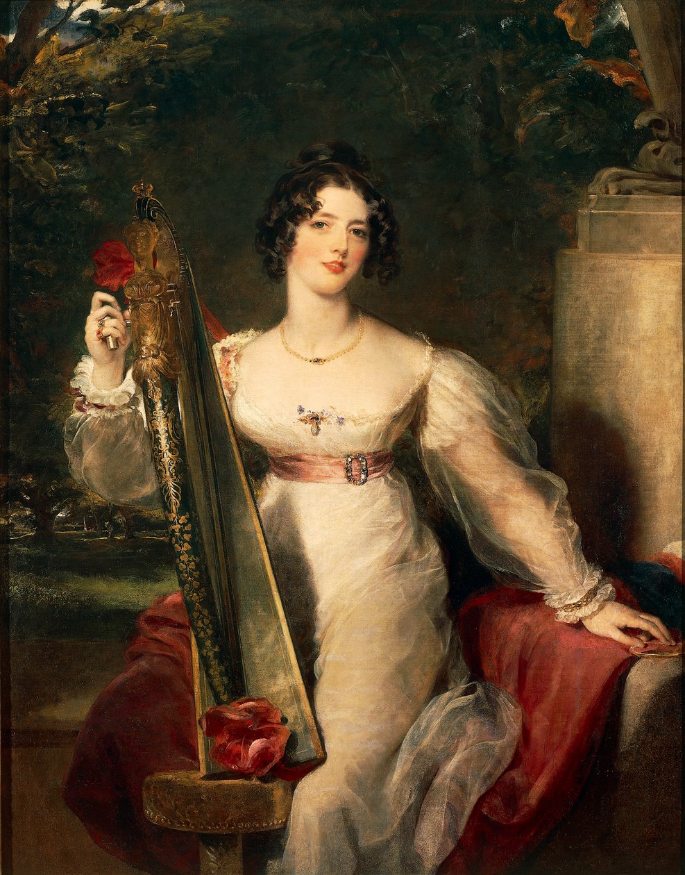Portrét Lady Elizabeth Conyngham, Sir Thomas Lawrence (1769-1830) od Thomas Lawrence