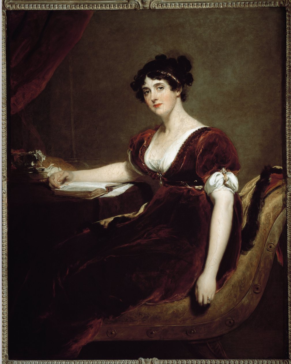 Portrét Madame Isaac Cuthbert (olej na plátně od Thomas Lawrence