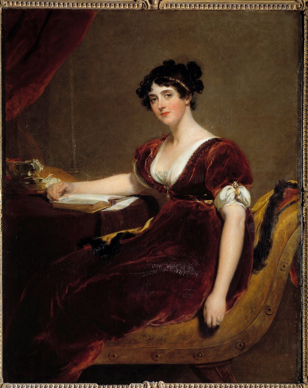 Portrét Madame Isaac Cuthbert. Obraz sira Thomase Lawrence (1769 - 1830) od Thomas Lawrence