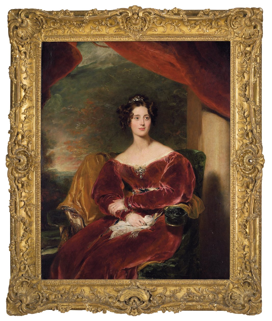 Portrét Marie, hraběnky z Wiltonu, 1829 od Thomas Lawrence