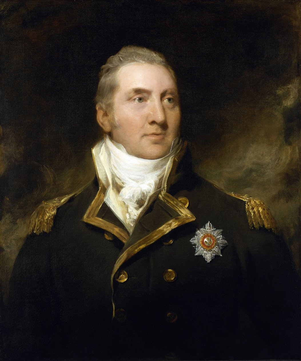 Portrét sira Edwarda Pellewa, lorda z Exmouthu od Thomas Lawrence
