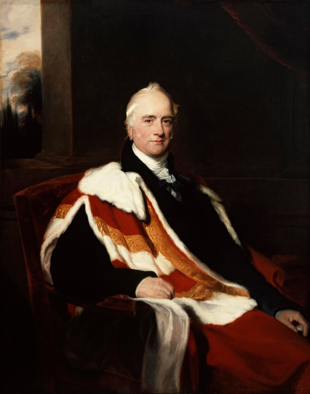 Portrét sira Nicholase Vansittarta, prvního barona Bexleyho, 1825. od Thomas Lawrence