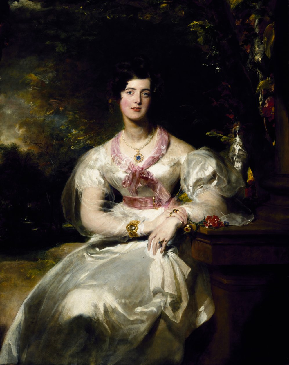 Portrét ctihodné paní Seymour Bathurst od Thomas Lawrence