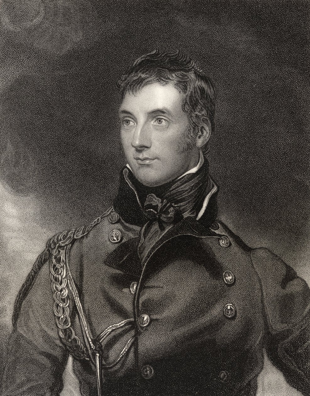 Sir George Murray, vyrytý Henry Hoppner Meyer (asi 1782-1847), z 