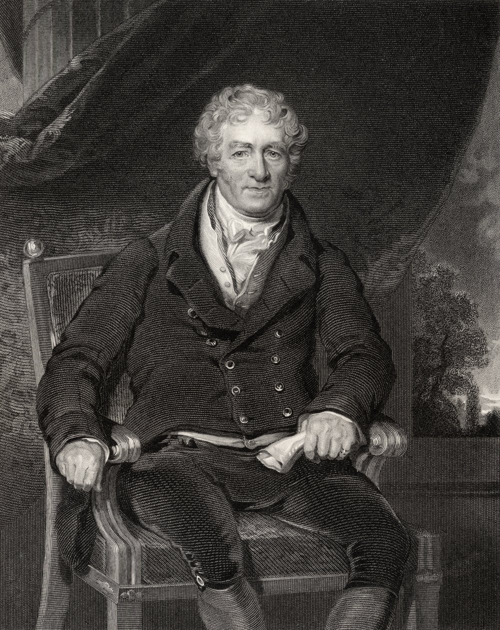 Sir Robert Peel, vyrytý H. Robinsonem, z 