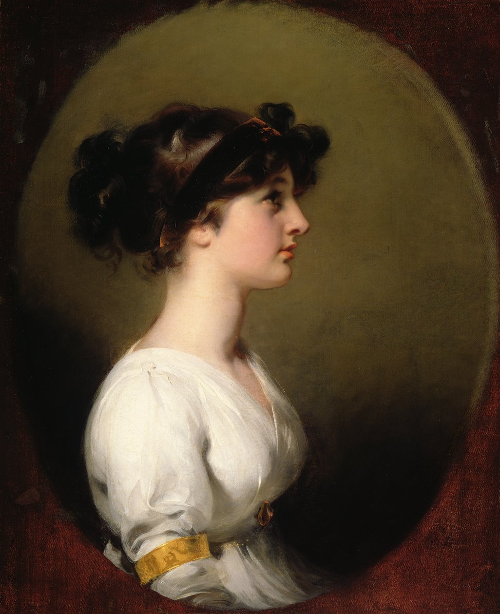 The Hon. Caroline Upton, kolem roku 1800 od Thomas Lawrence