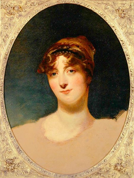 Vikomtesa Caroline Sydney (olej na plátně) od Thomas Lawrence