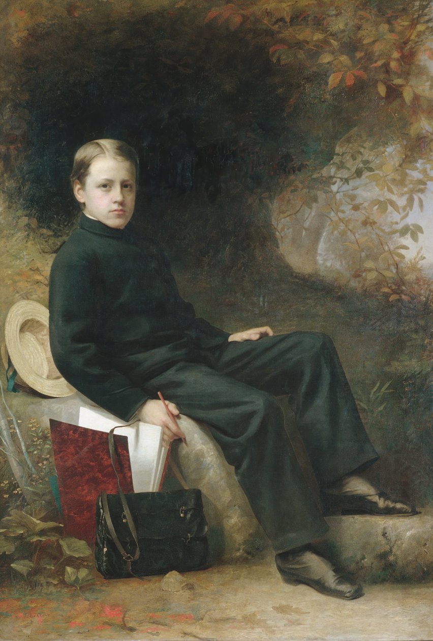 Amory Sibley Carhart, ca. 1860-65. od Thomas Le Clear