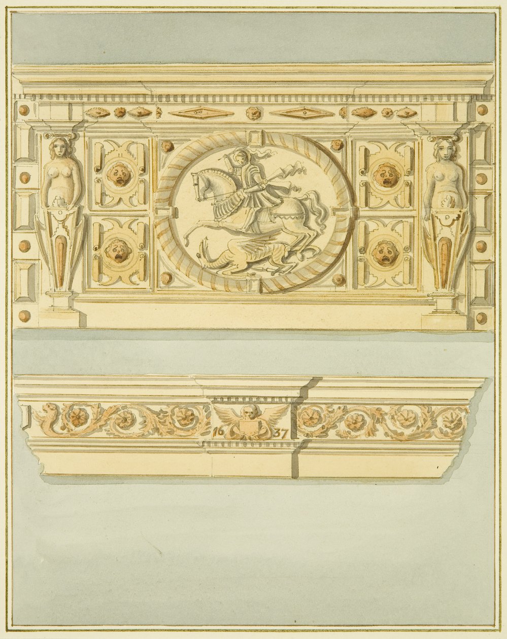 Závěsný od Thomas Leeson the Elder Rowbotham