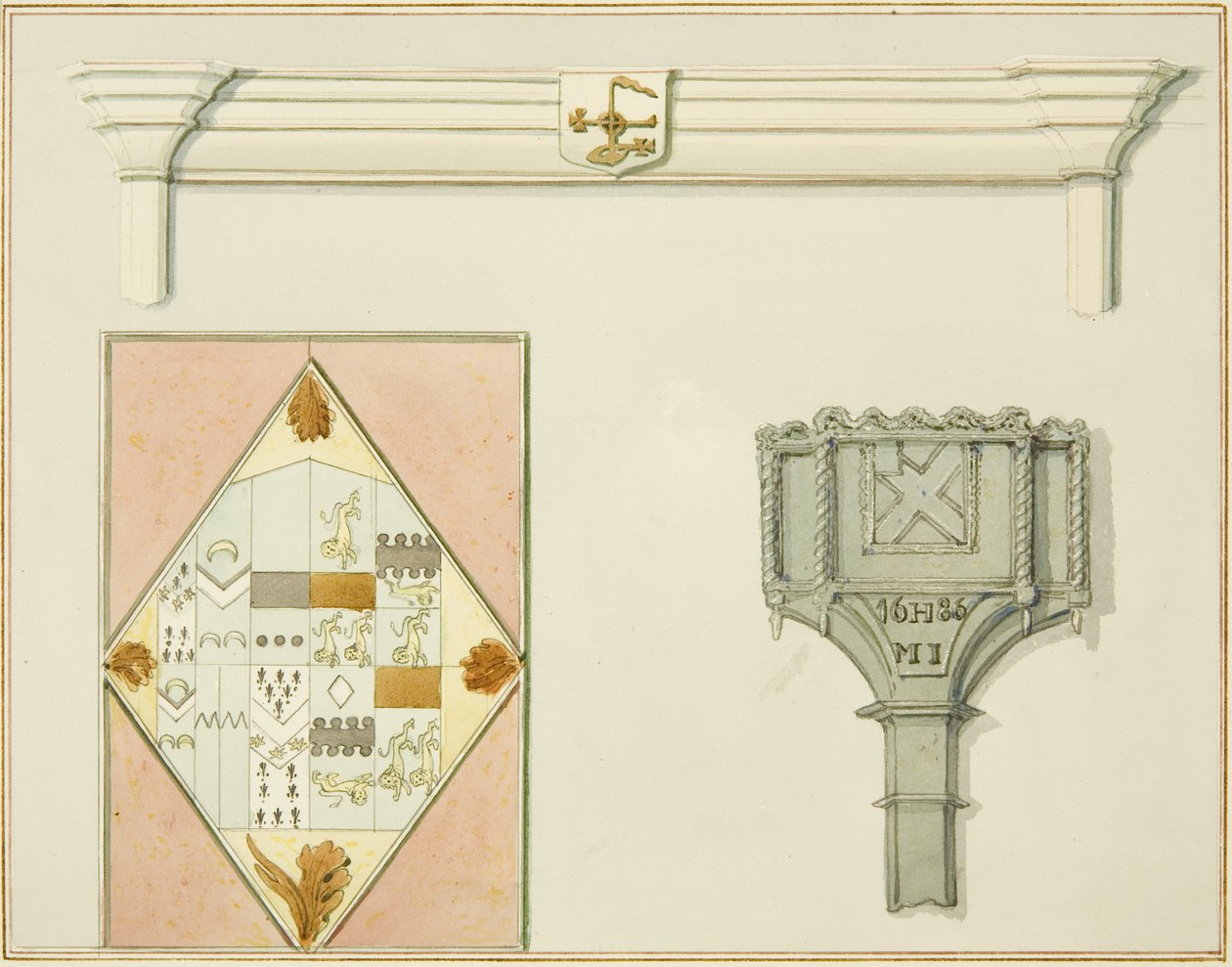 Závěsný od Thomas Leeson the Elder Rowbotham