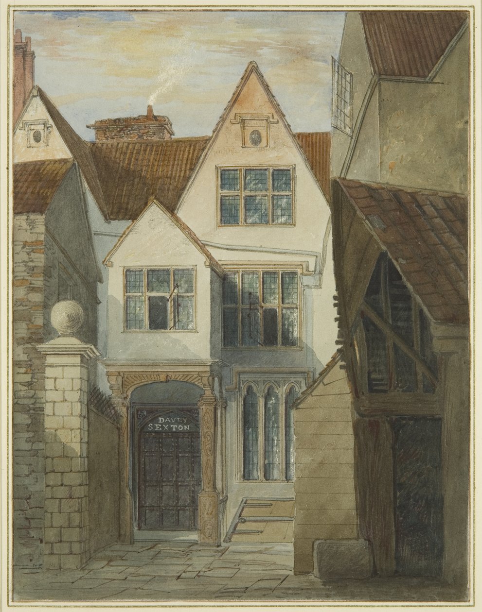 Sextonova rezidence ve Whitson Court, St James