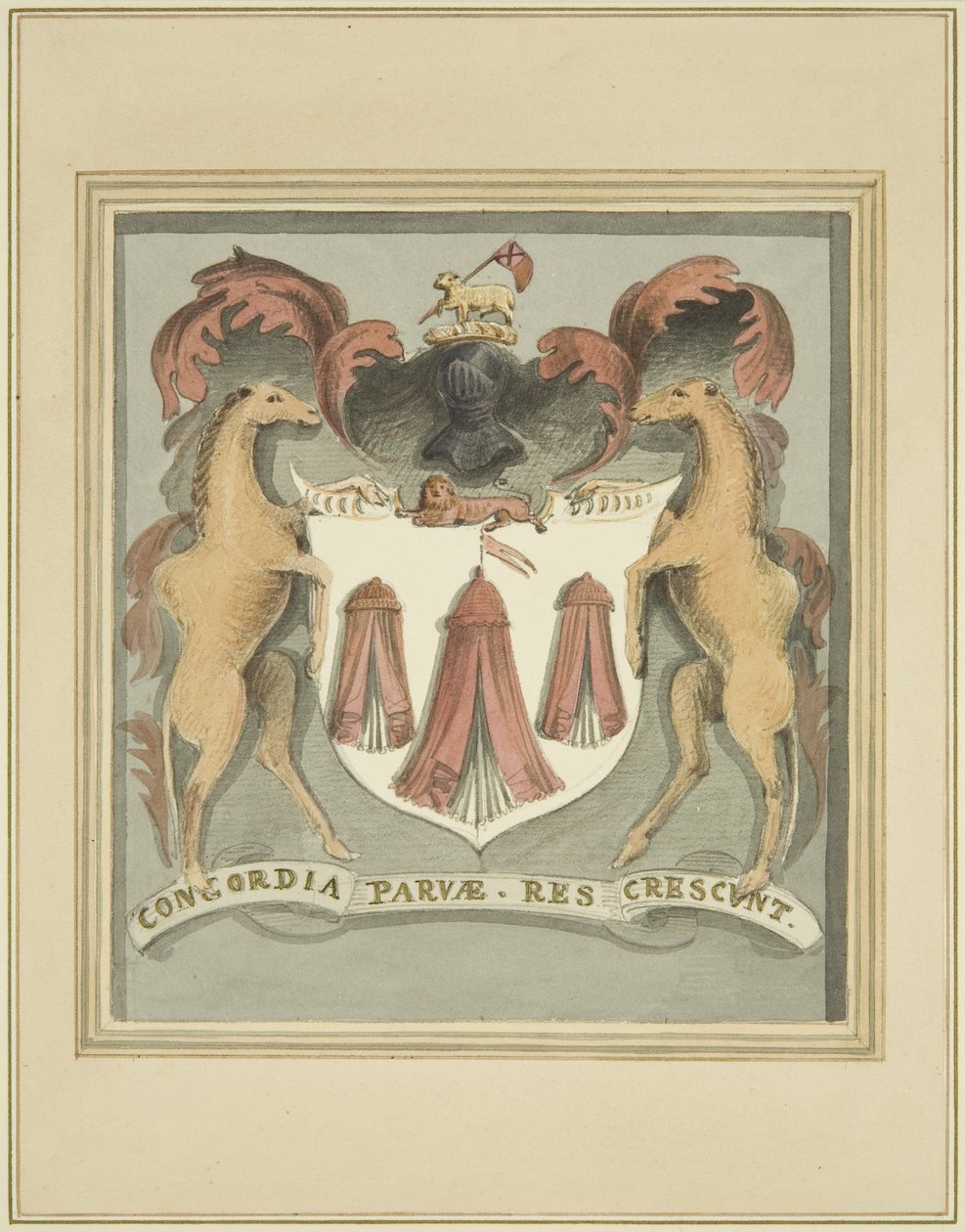 Krejčovské paže na chudobincích obchodníka Taylorse (tužka a akvarel na papíře) od Thomas Leeson the Elder Rowbotham