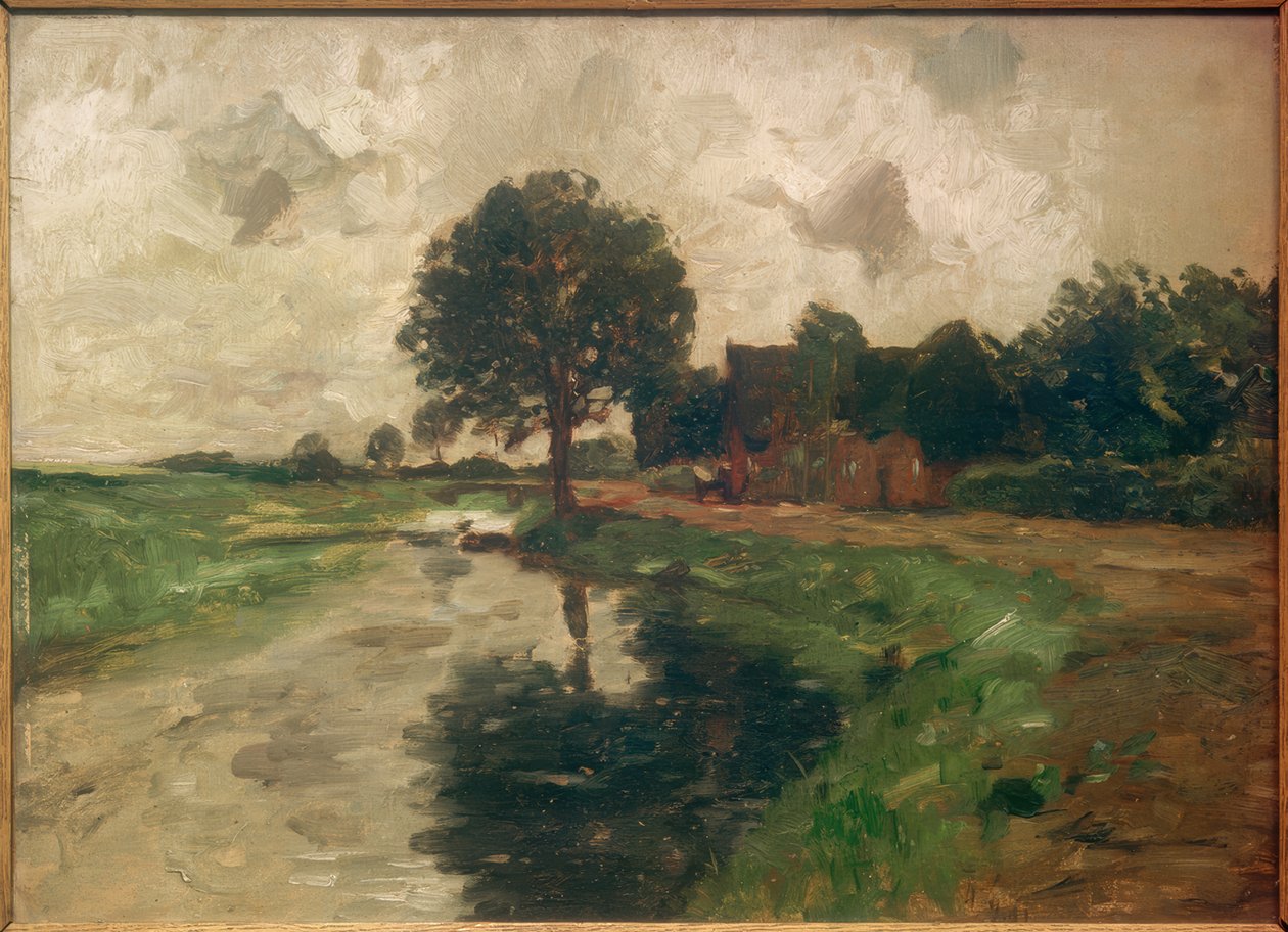 Kanál v Siethwende od Thomas Ludwig Herbst