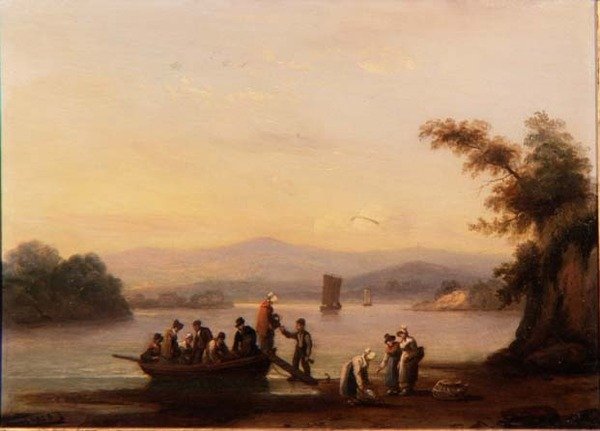 Na Dart poblíž Dittisham od Thomas Luny