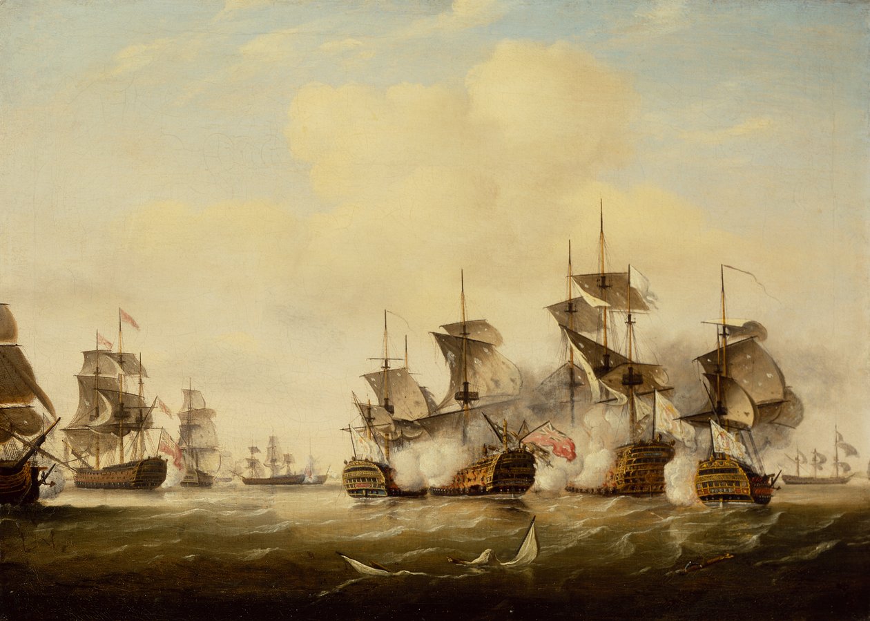Bitva o Toulon od Thomas Luny