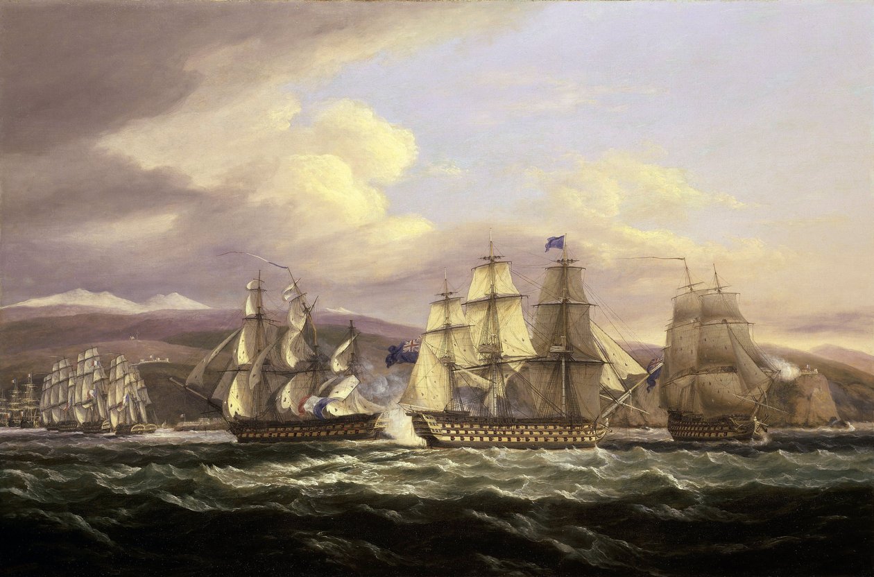 Obléhání Toulonu od Thomas Luny
