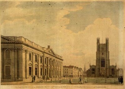 South Front of the Senate House a West End of St. Mary