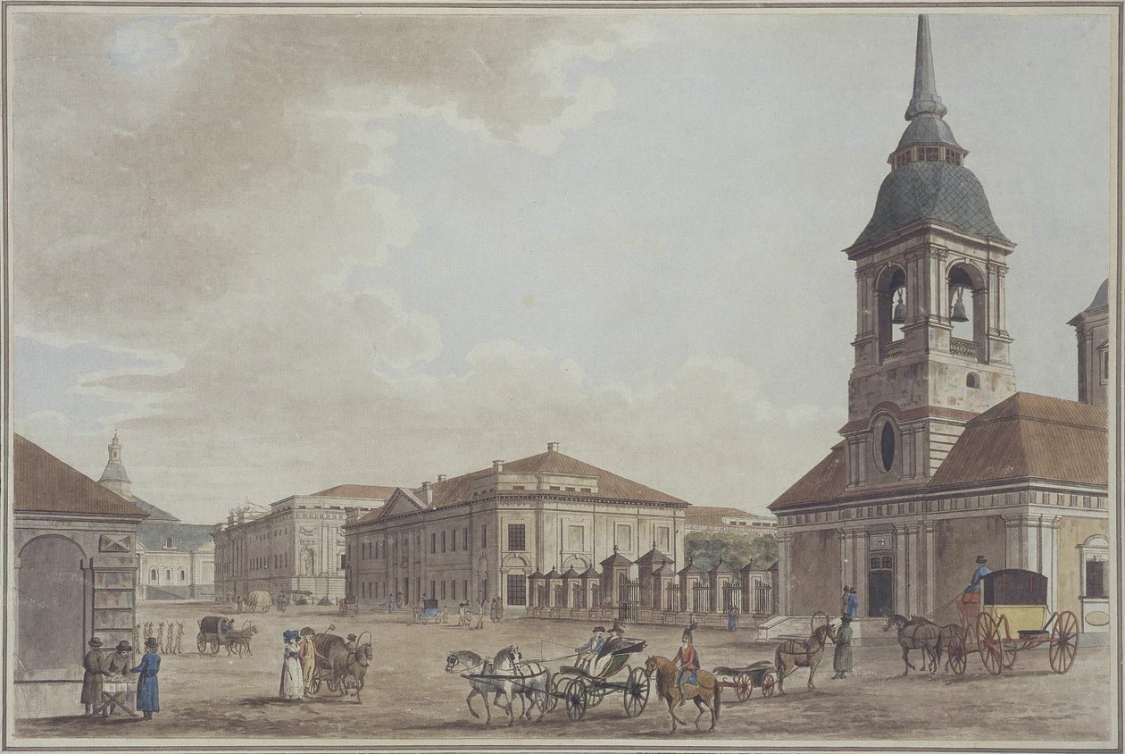 Liteyny Avenue v Petrohradě, 1790 od Thomas Malton the Elder