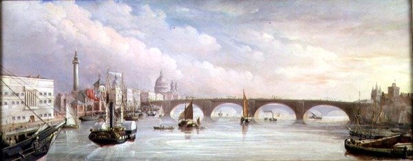 Přístup k Billingsgate (olej na plátně) od Thomas Mann Baynes