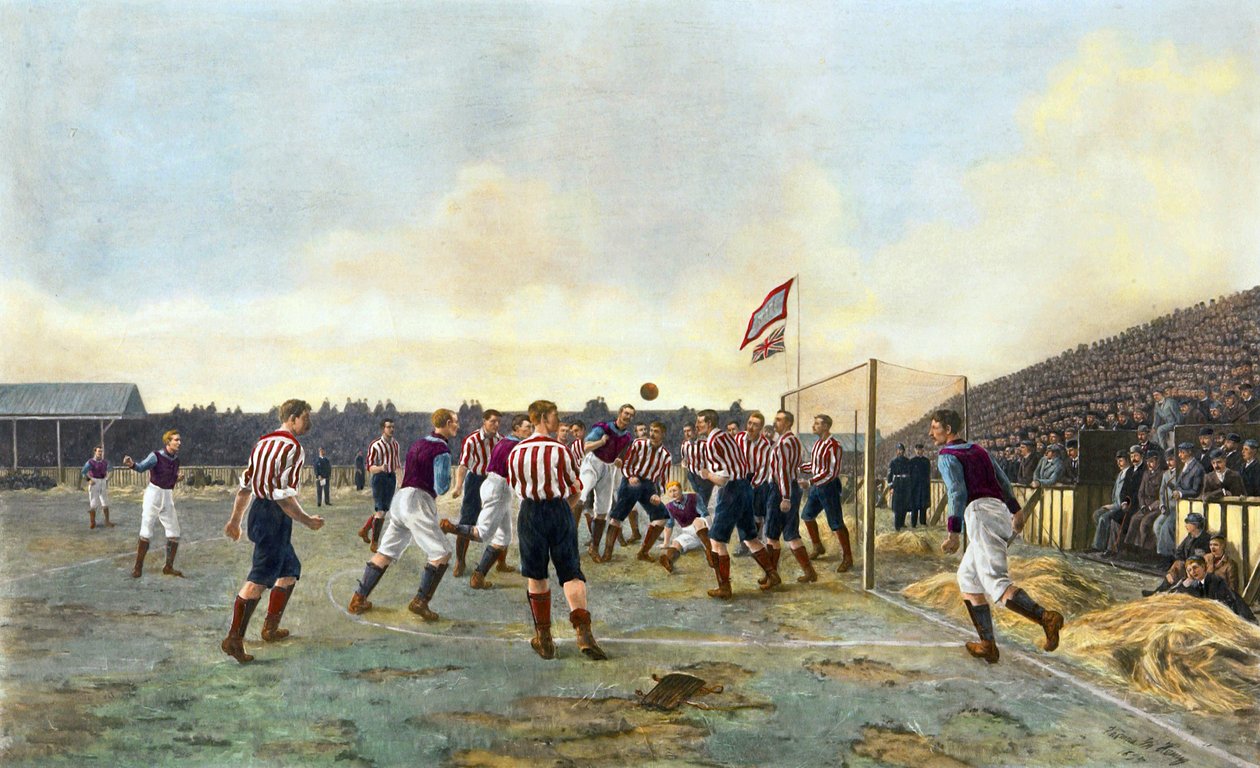 Aston Villa v Sunderland, ೧೮೯೩ od Thomas Marie Madawaska Hemy