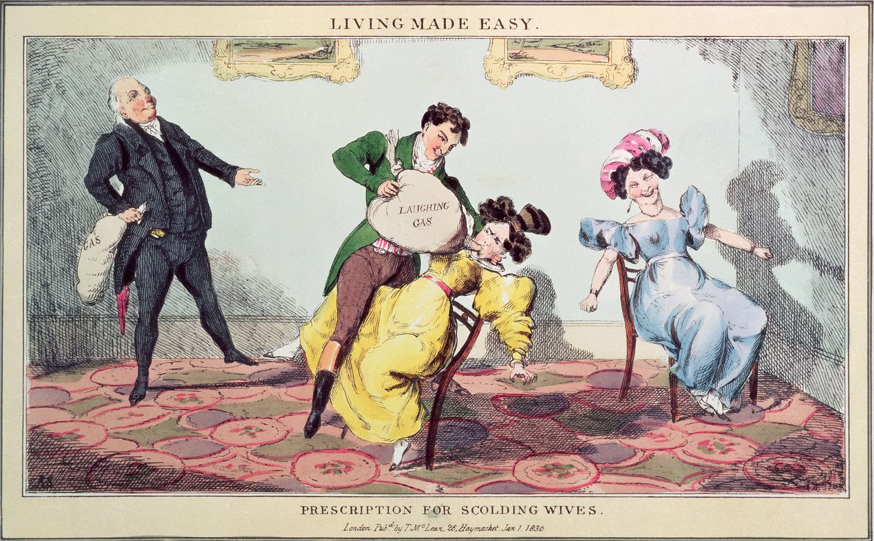 Snadné bydlení: Recept pro nadávající manželky, vydal J. Netherclift, pub. 1830 (tisk) od Thomas McLean