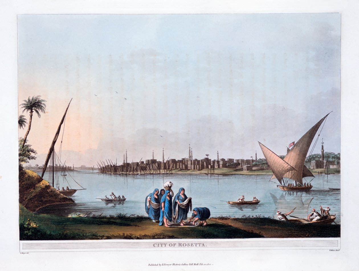 Město Rosetta, 1801 od Thomas Milton