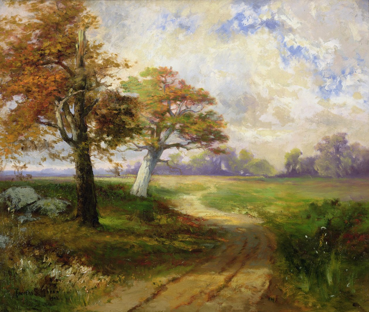 Podzimní scéna od Thomas Moran
