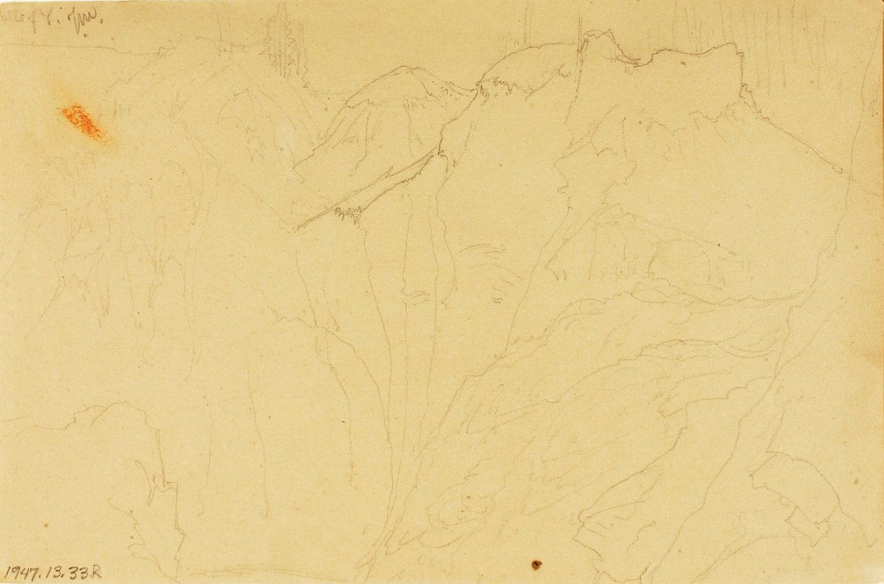 Yellowstonské vodopády od Thomas Moran