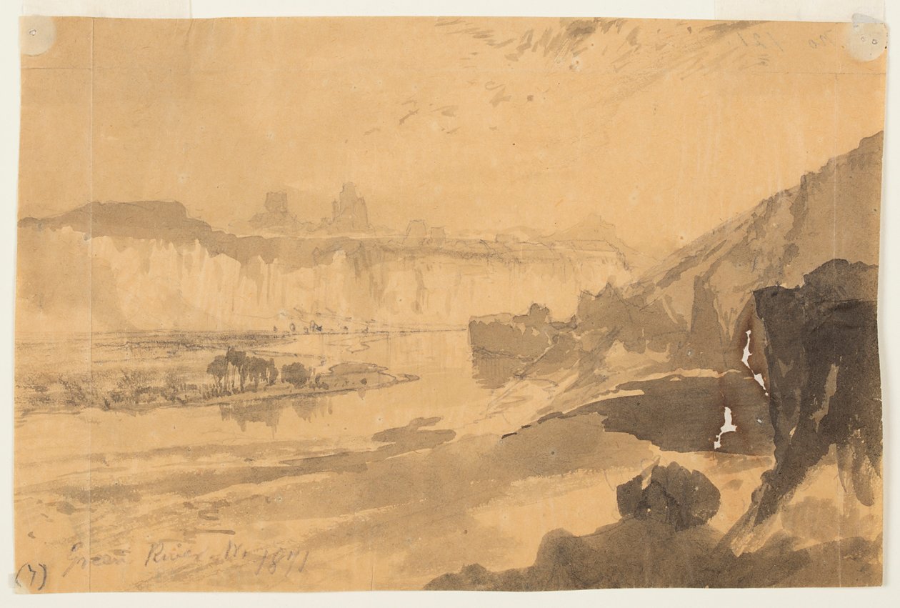 Green River, Wyoming od Thomas Moran