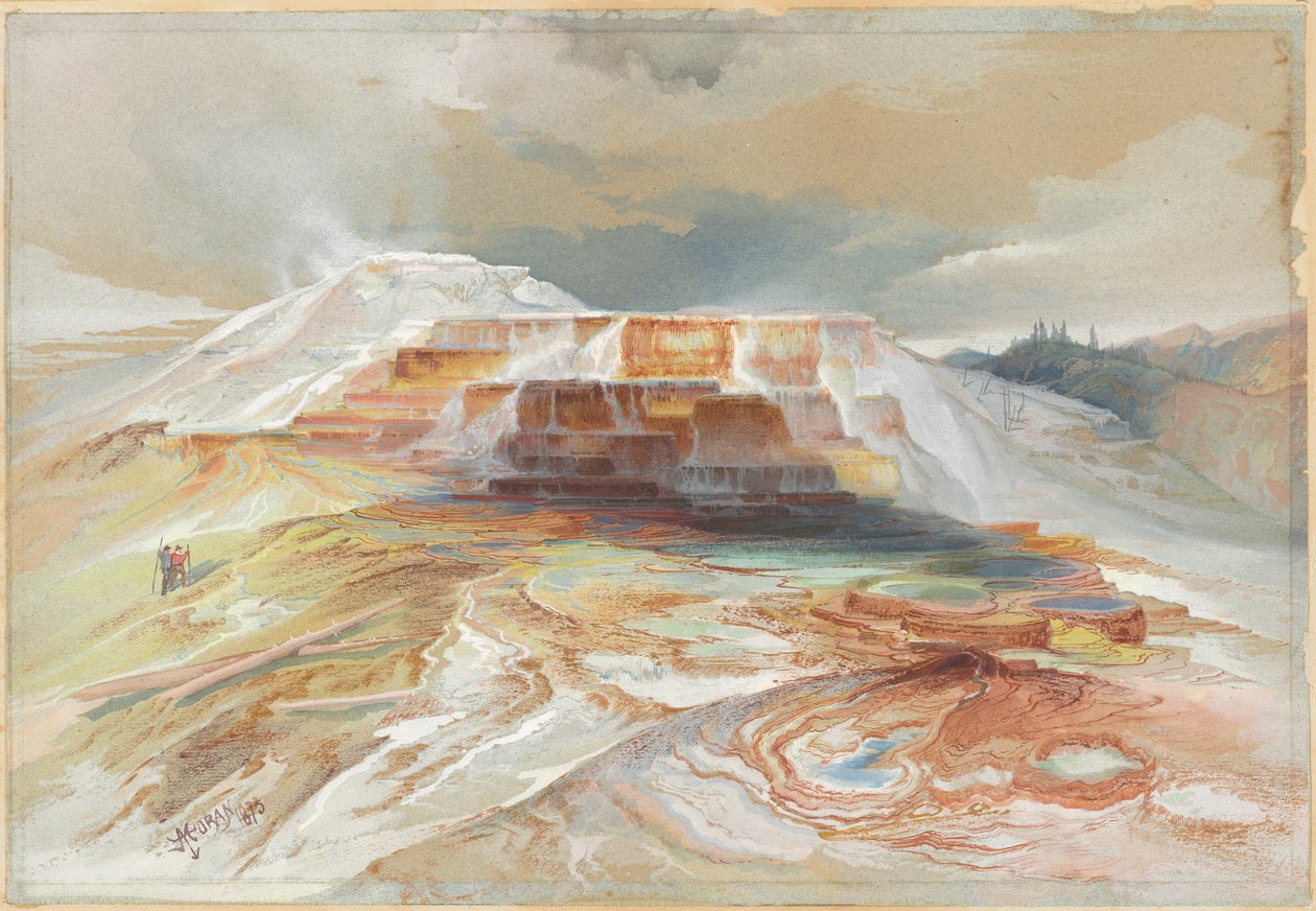Horké prameny Gardiner