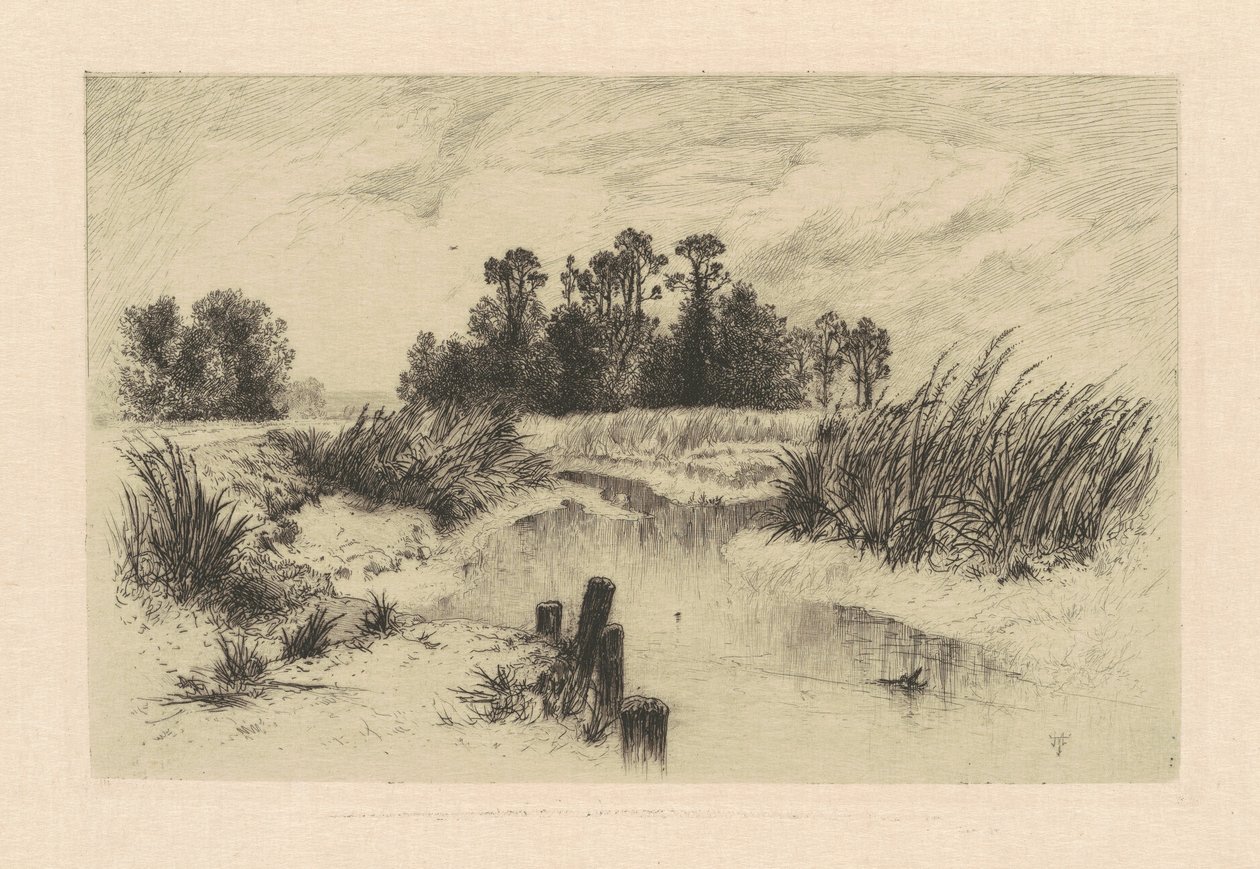 V Newark Meadows od Thomas Moran
