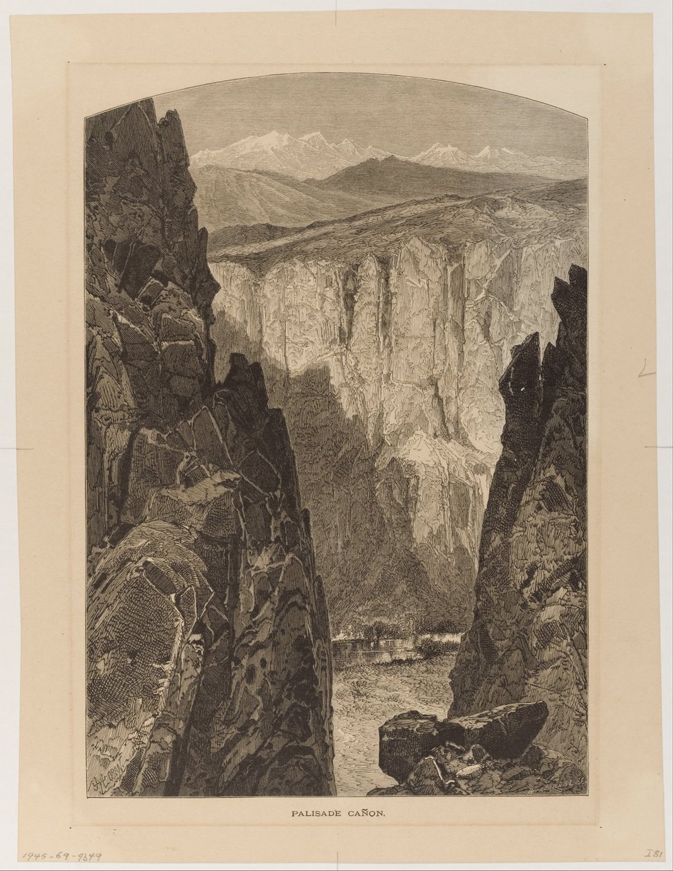Palisade Ca ~ non od Thomas Moran