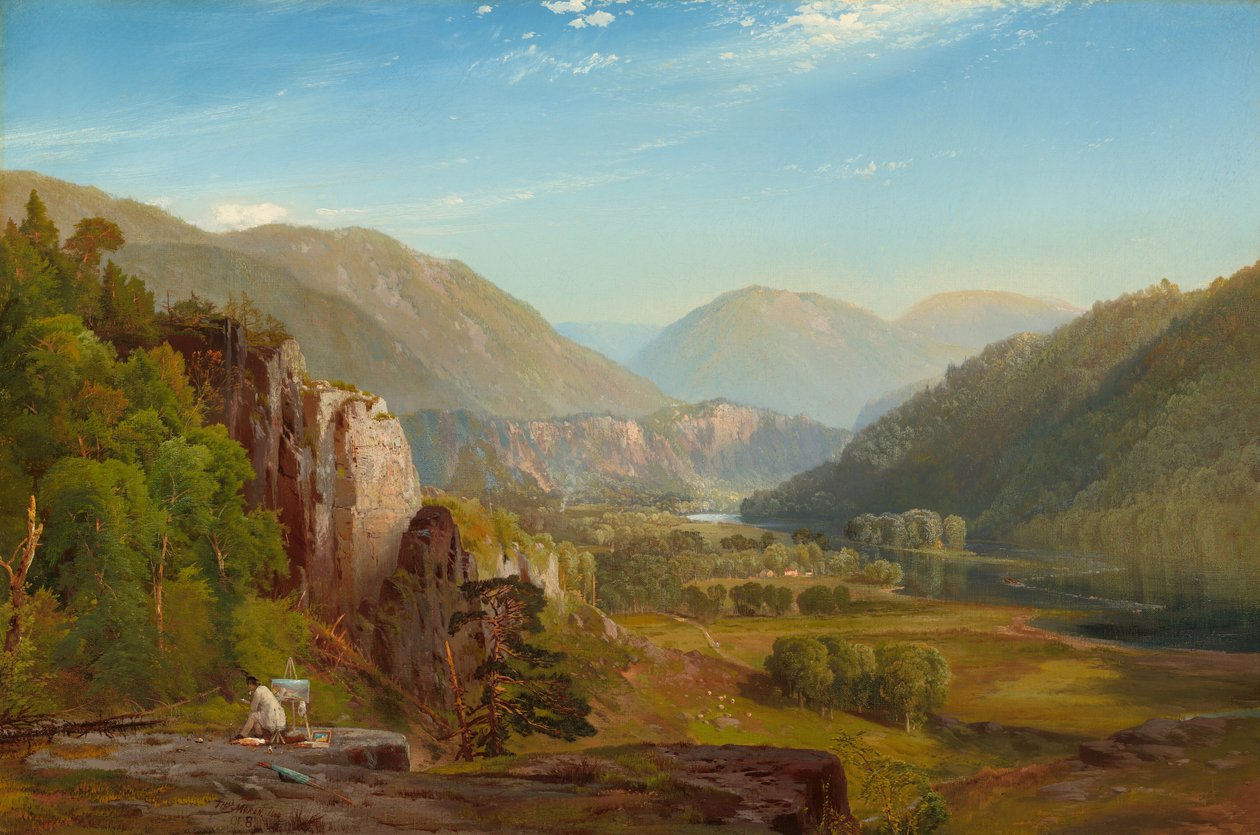 Juniata, večer od Thomas Moran