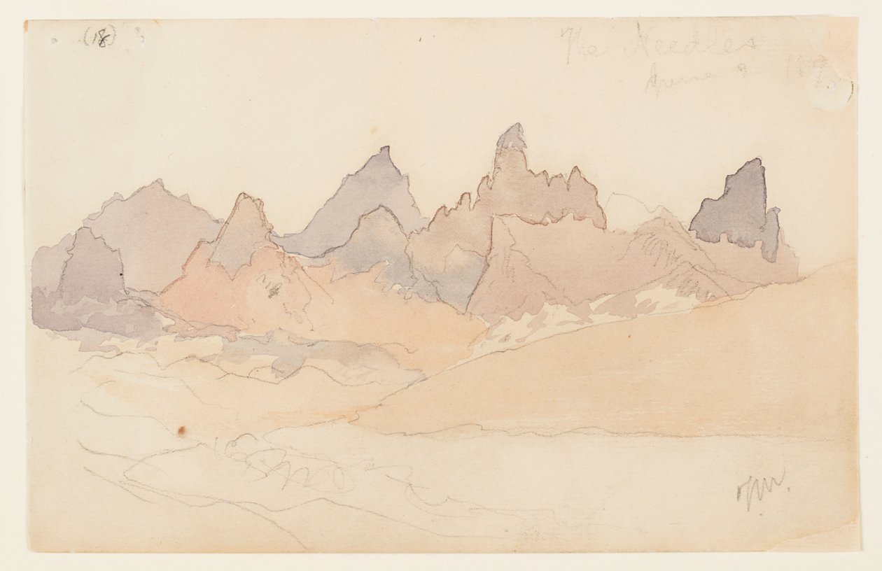 The Needles od Thomas Moran