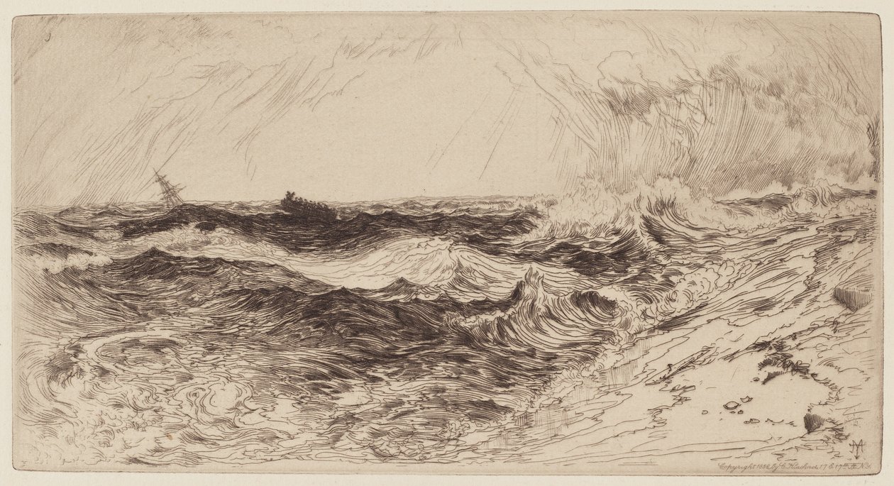 Zvučné moře od Thomas Moran