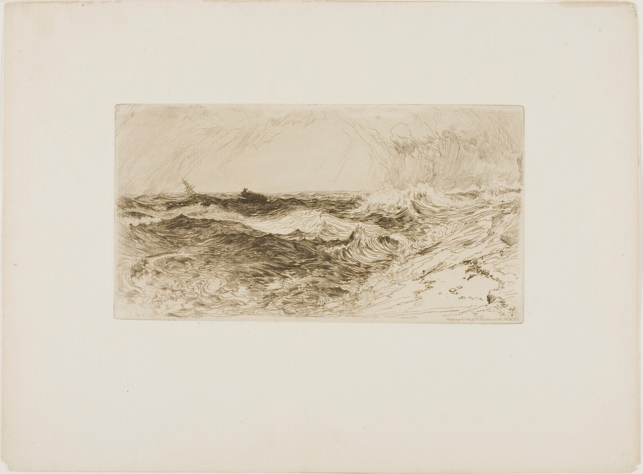Zvučné moře od Thomas Moran