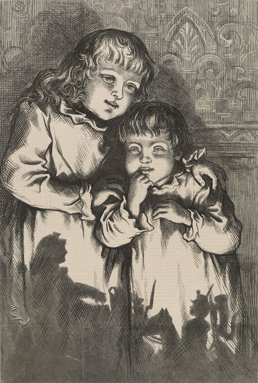 Vánoční skica – pět hodin ráno, 5. ledna od Thomas Nast