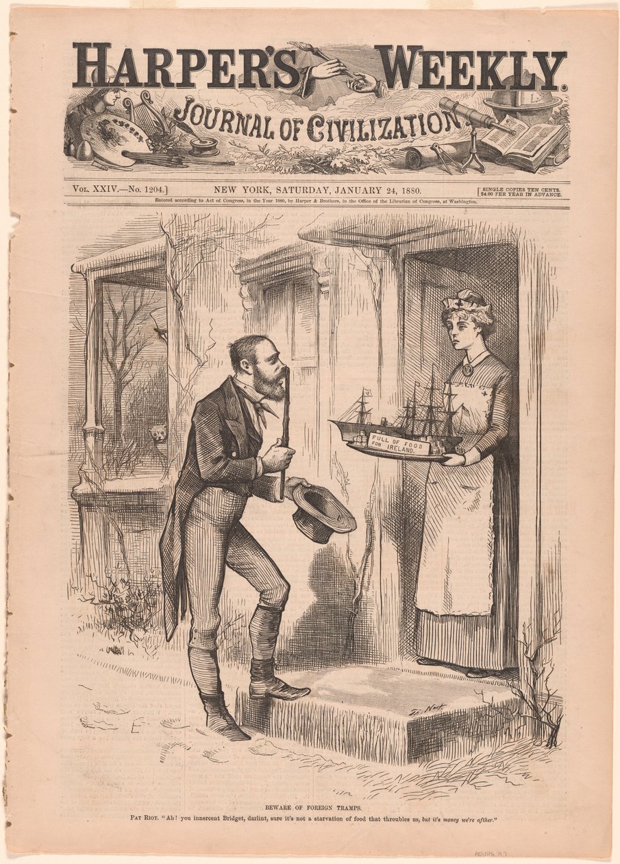 Varujte se cizích tuláků od Thomas Nast