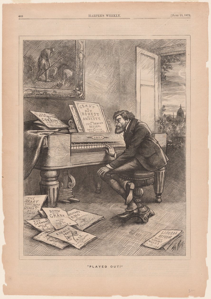 Dohráno od Thomas Nast