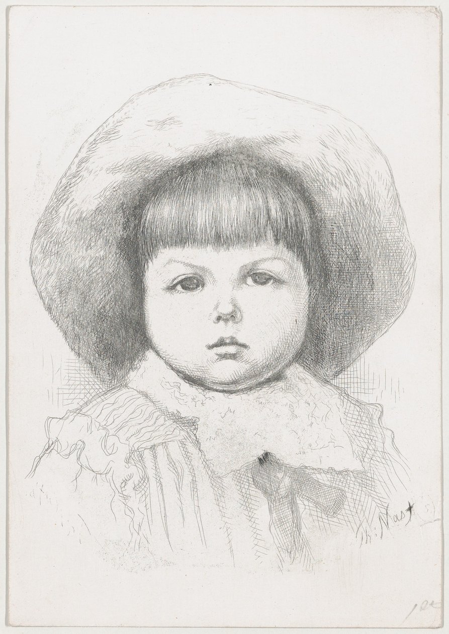 Portrét dítěte Cyril Nast, po 1879., po 1879. od Thomas Nast