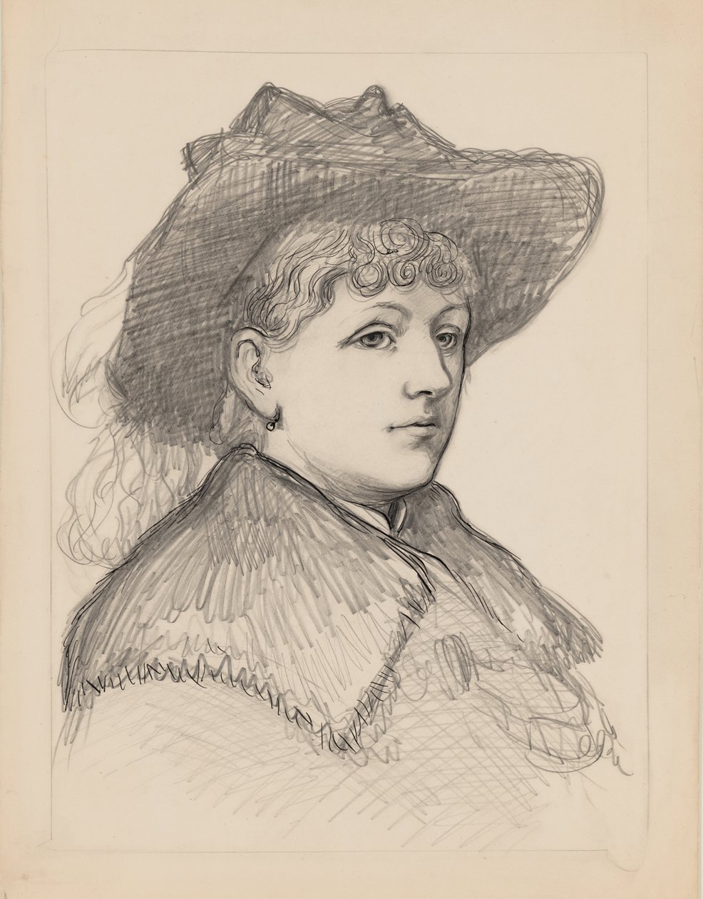 Sarah Edwardsová Nastová od Thomas Nast