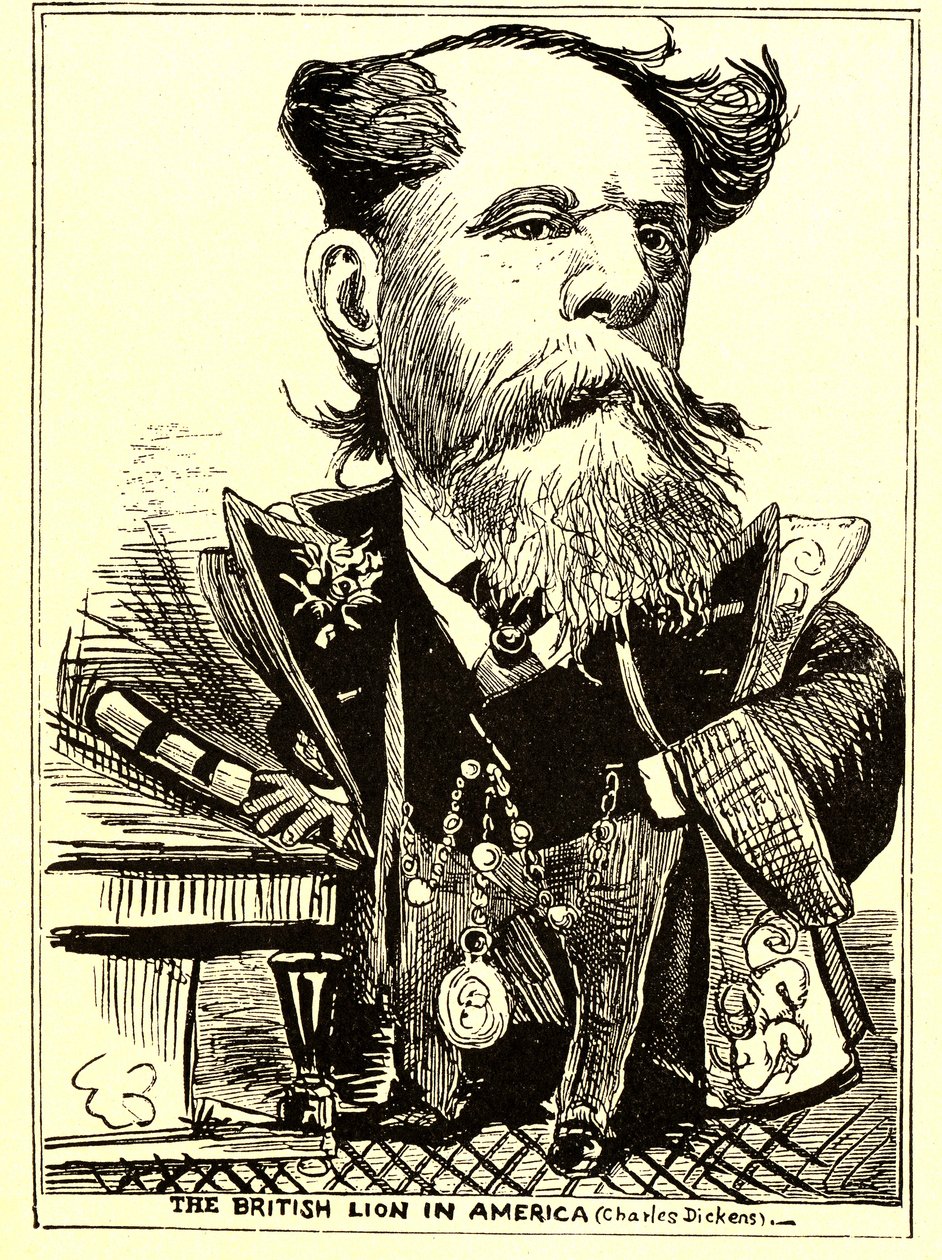 Britský lev v Americe, 1867-68 od Thomas Nast
