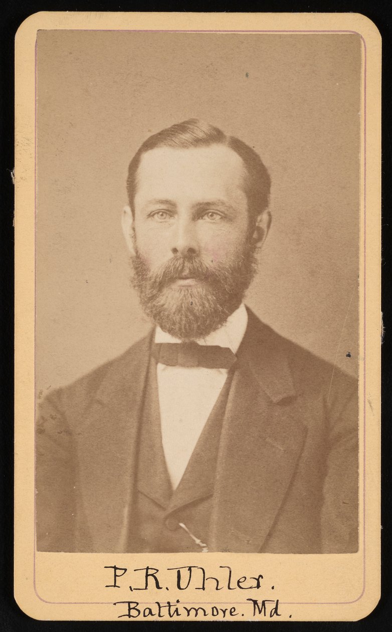 Portrét Philipa Reese Uhlera 1835-1913, cca 1860. od Thomas P Varley