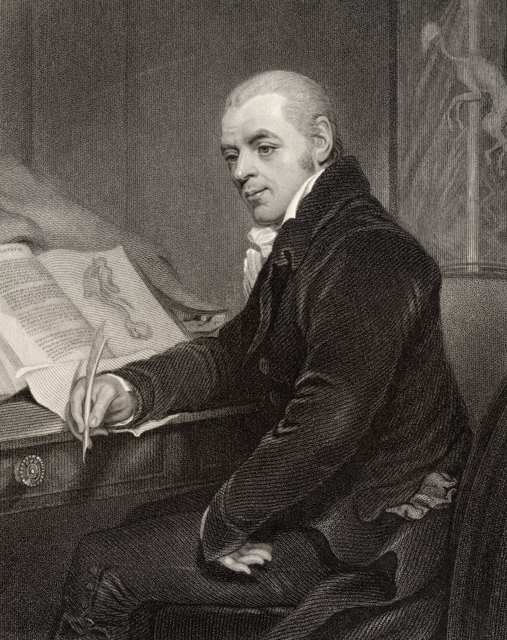 Joshua Brookes, vyrytý H. Cookem, z 