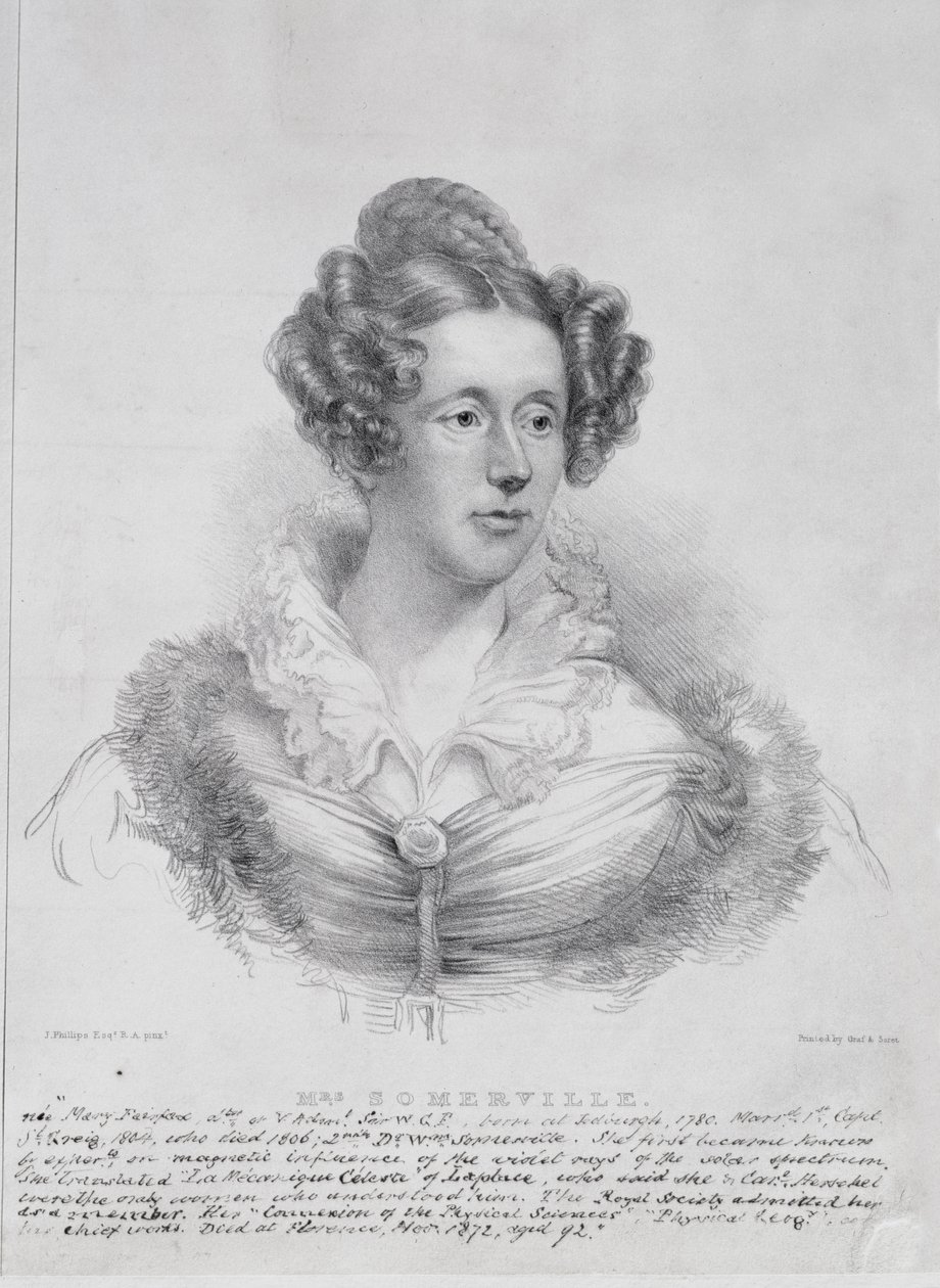 Mary Fairfax Greig Somerville (1780-1872) od Thomas Phillips