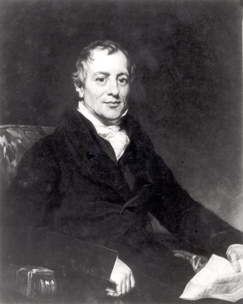 Portrét Davida Ricarda (1772-1823) vyrytý Thomasem Hodgettsem od Thomas Phillips