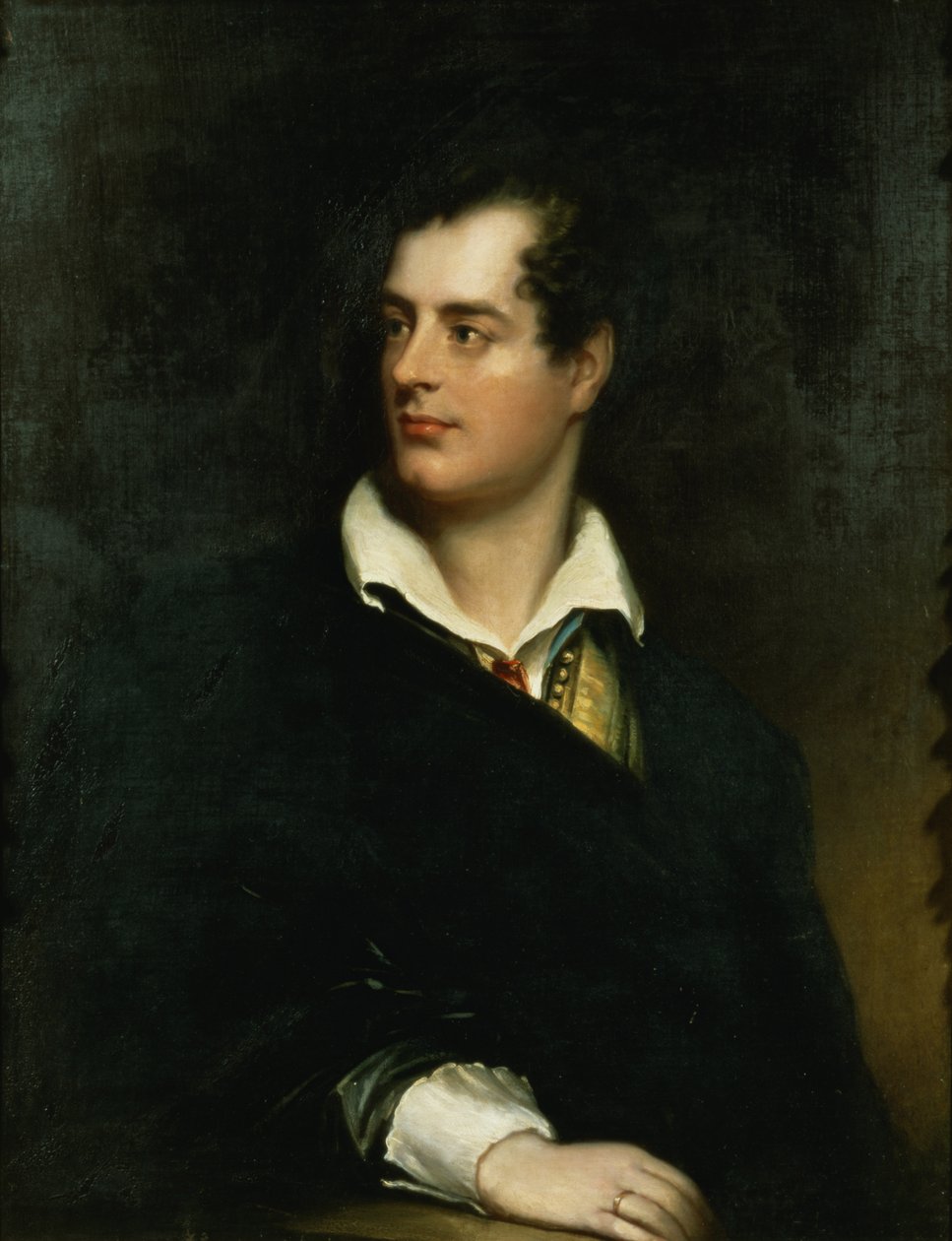 Portrét George Gordona, 6. lorda Byrona (1788-1824) od Thomas Phillips